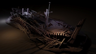 新發現：黑海中保存完好的古沉船