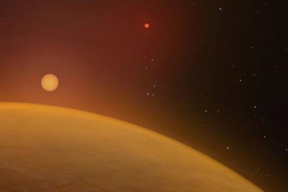 天文學家首次建立了一顆繞雙星運行的行星3D立體模型
