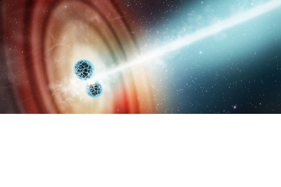 合併的中子星似乎產生了超光速噴流