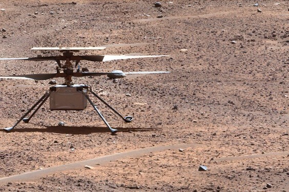 登陸火星三年後機智號直升機結束任務