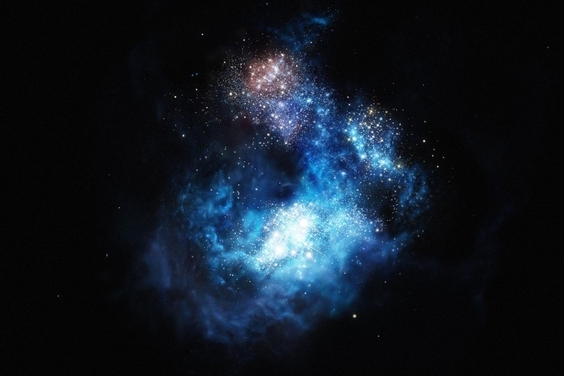天文學家瞥見宇宙的第一代恆星