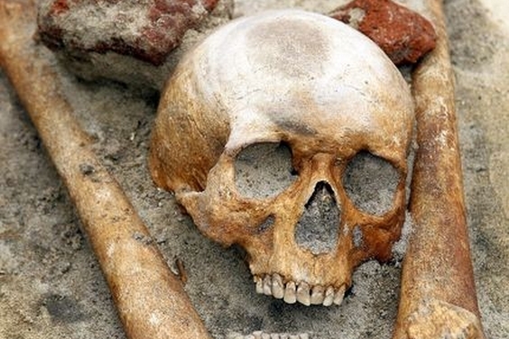 考古學家疑似挖到吸血鬼墳墓