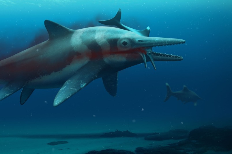 英國出土超完整「海怪」化石，堪稱同類中最大之一！