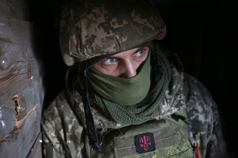 俄羅斯侵犯烏克蘭，照片展現出混亂情景