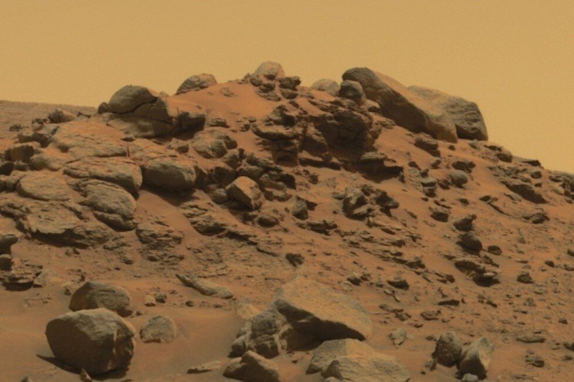 火星上神祕的岩石可能來自於劇烈的火山過程