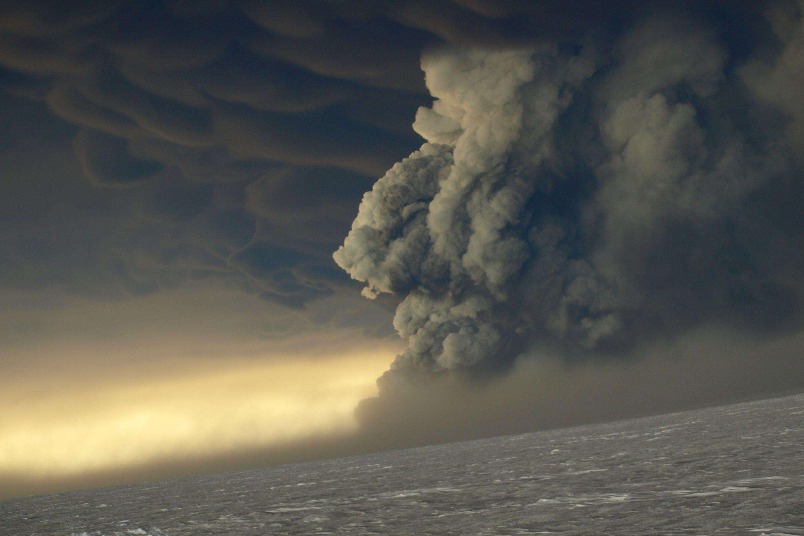 火山爆發