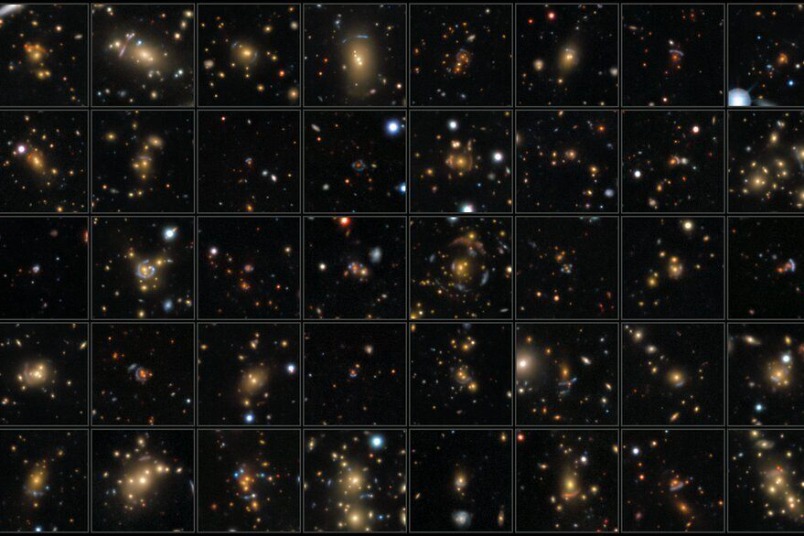 宇宙最大二維地圖協助發現70個新重力透鏡