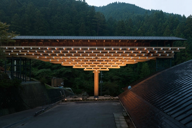 《細看建築》檮原木橋博物館